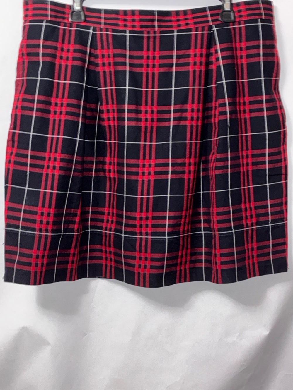 Land’s End, Red/Blue Plaid Skirt/Skort, Size 16, School Uniform - Picture 1 of 10